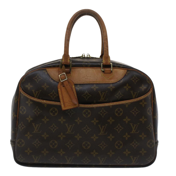 LOUIS VUITTON Monogram Deauville Hand Bag M47270 LV Auth rd5674 - Picture 13 of 16